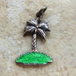 Thomas L Mott Vintage Palm Tree Charm