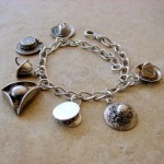 Vintage Hat Charm Bracelet