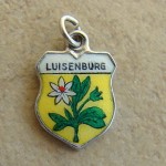 Collecting Vintage Silver and Enamel Travel Shield Charms