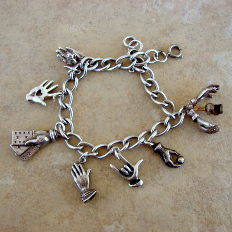 Show and Tell Charm Bracelets | Vintage Charms Bracelets