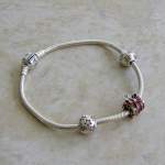 My New Christmas Pandora Charm Bracelet