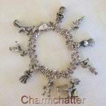 Creed and Hayward Vintage Angel Charm Bracelet